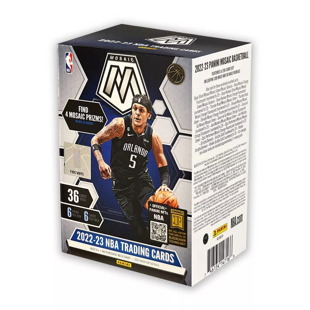 CAJA BLASTER DE 6 PAQUETES PANINI MOSAIC PRIZM 2022-23
