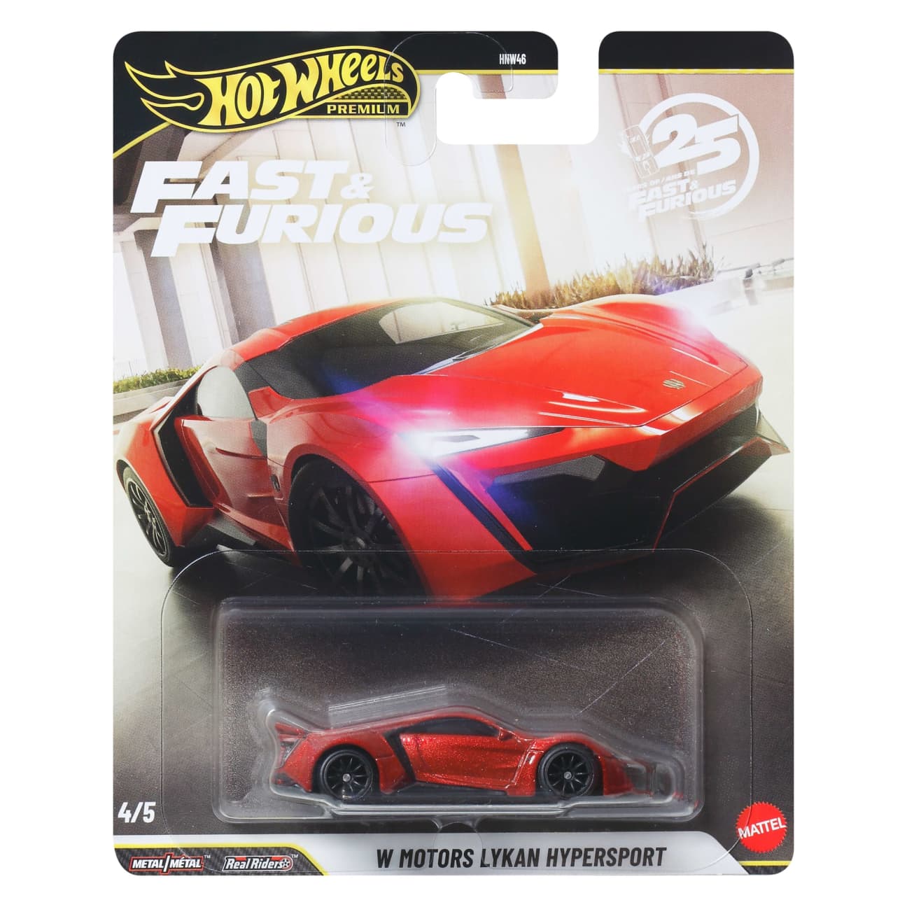 1/64 W MOTORS LYKAN HYPERSPORT (25 YEARS) - FAST & FURIOUS 4/5