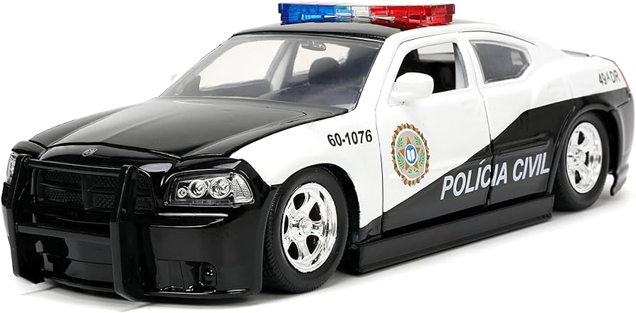 1/24 2006 DODGE CHARGER POLICE - FAST & FURIOUS.