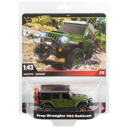1/43 JEEP WRANGLE 392 RUBICON #25 HOT WHEELS PREMIUM