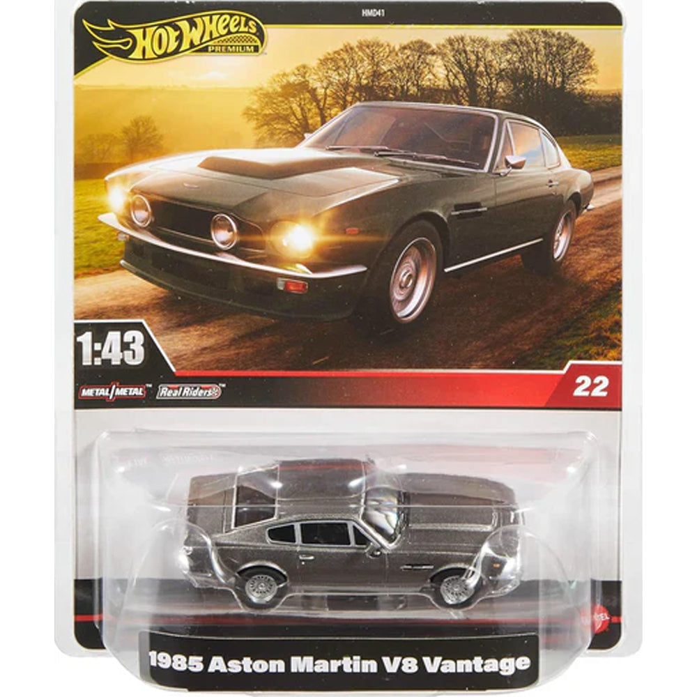 1/43 1985 ASTON MARTIN V8 VANTAGE #22 HOT WHEELS PREMIUM