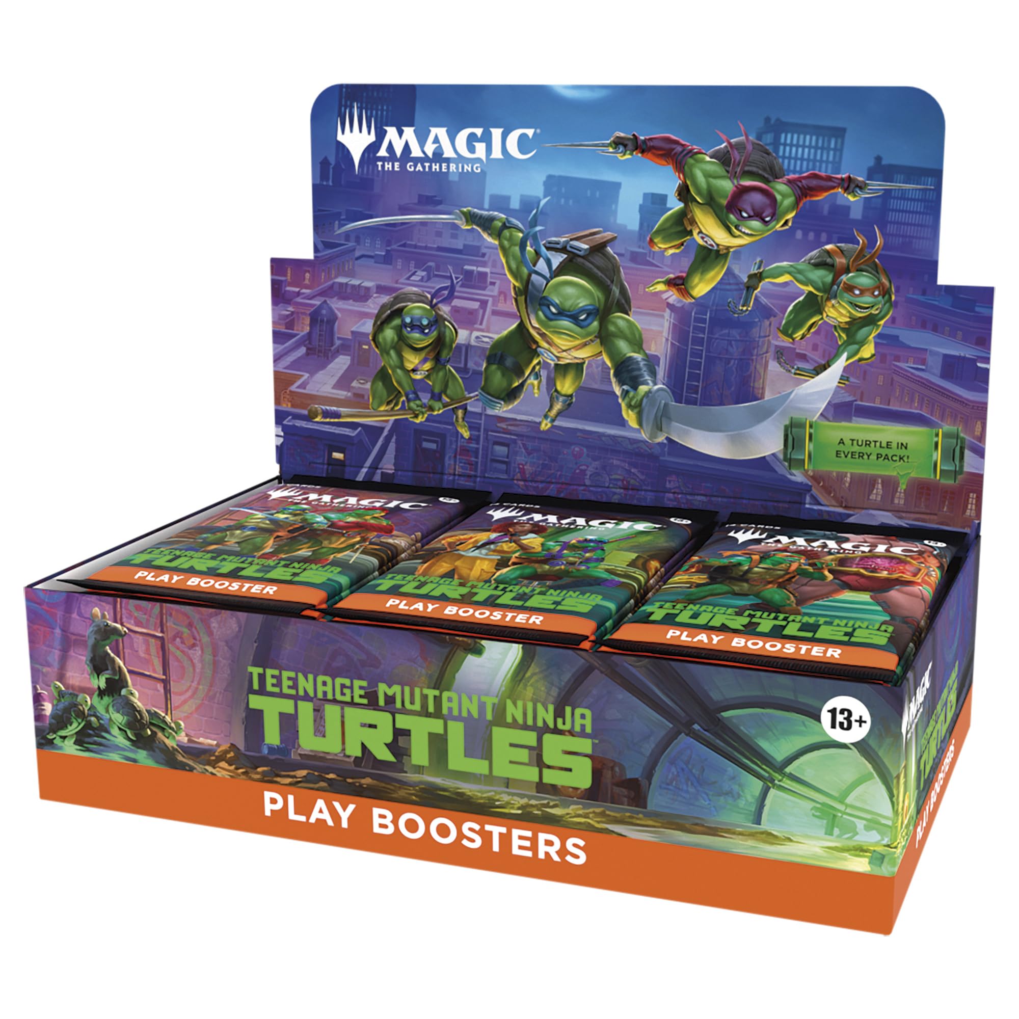TEENAGE MUTANT NINJA TURTLE PLAY BOOSTER BOX - MAGIC THE GATHERING
