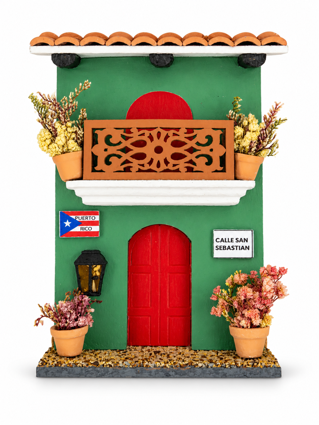 CASITA SAN JUAN PUERTO RICO DE PARED - OLD SAN JUAN HOUSE WALL DECORATION. #521