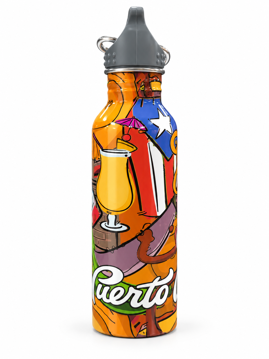 PUERTO RICO DESIGN THERMAL BOTTLE (TERMO)