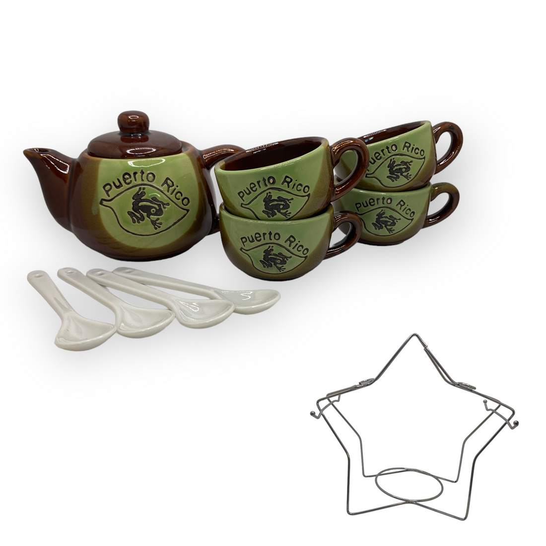 JUEGO DE CAFÉ DE 9 PIEZAS - COQUI