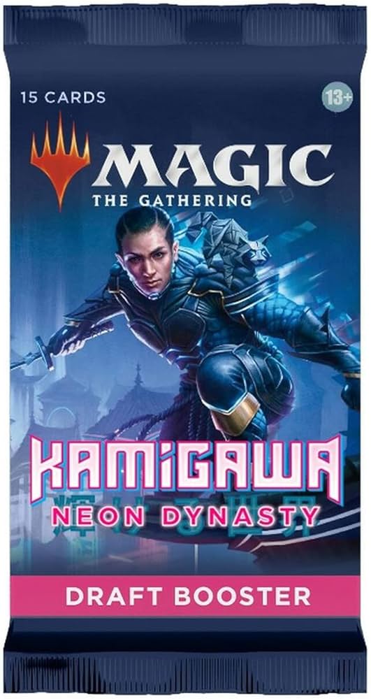 KAMIGAWA NEON DYNASTY DRAFT BOOSTER PACK - MAGIC THE GATHERIN Dream Team Collectibles KAMIGAWA NEON DYNASTY DRAFT BOOSTER PACK - MAGIC THE GATHERIN Dream Team Collectibles