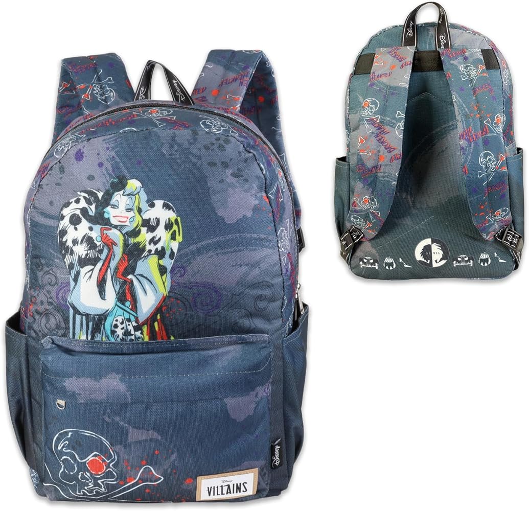16” VILLAINS CRUELLA BACK PACK
