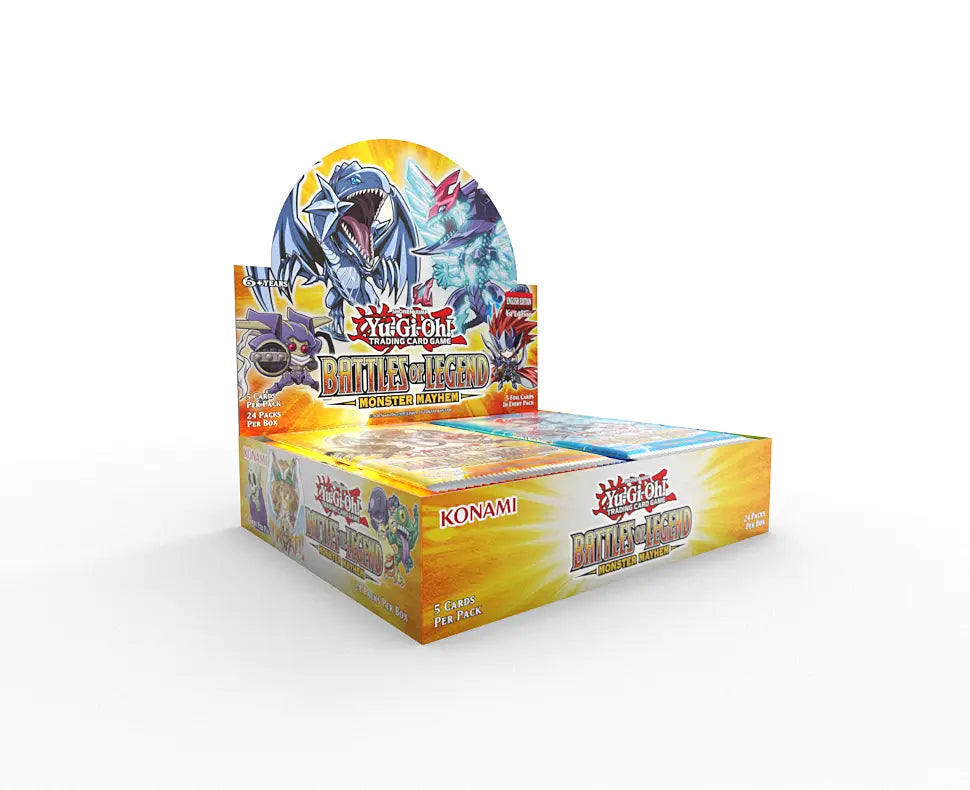 Yu-Gi-Oh! Battles of Legend Monster Mayhem Booster Box Yu-Gi-Oh! Battles of Legend Monster Mayhem Booster Box