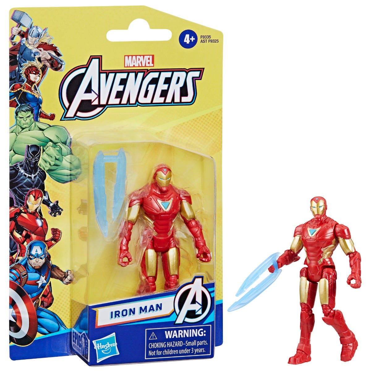 AVENGERS 4” EVERGREEN FIGURE - HASBRO