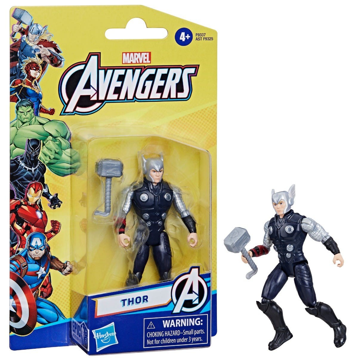 AVENGERS 4” EVERGREEN FIGURE - HASBRO