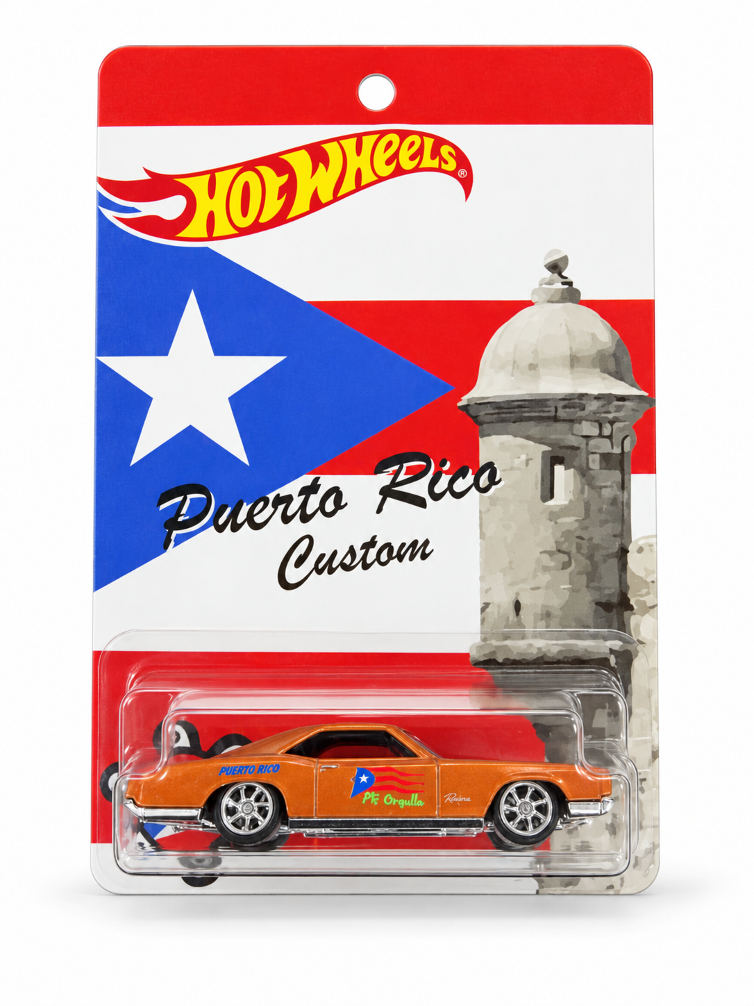 1/64 1966 BUICK RIVIERA PUERTO RICO CUSTOM HOT WHEELS