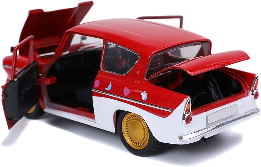 1/24 LUCKY THE LEPRECHAUN & 1959 FORD ANGLIA LUCKY CHARM - JADA