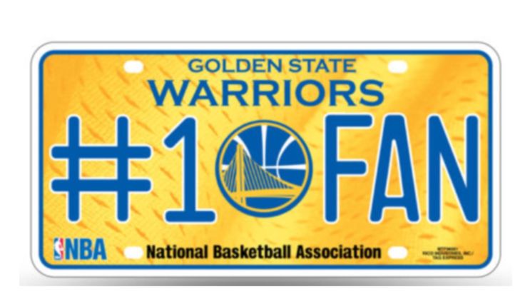 LINCE PLATE GOLDEN STATE WARRIOS