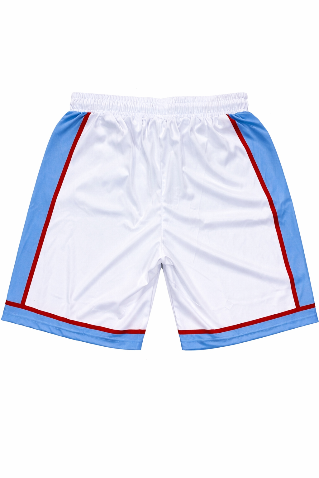 PUERTO RICO FLAG LIGHT BLUE BASKETBALL SHORTS
