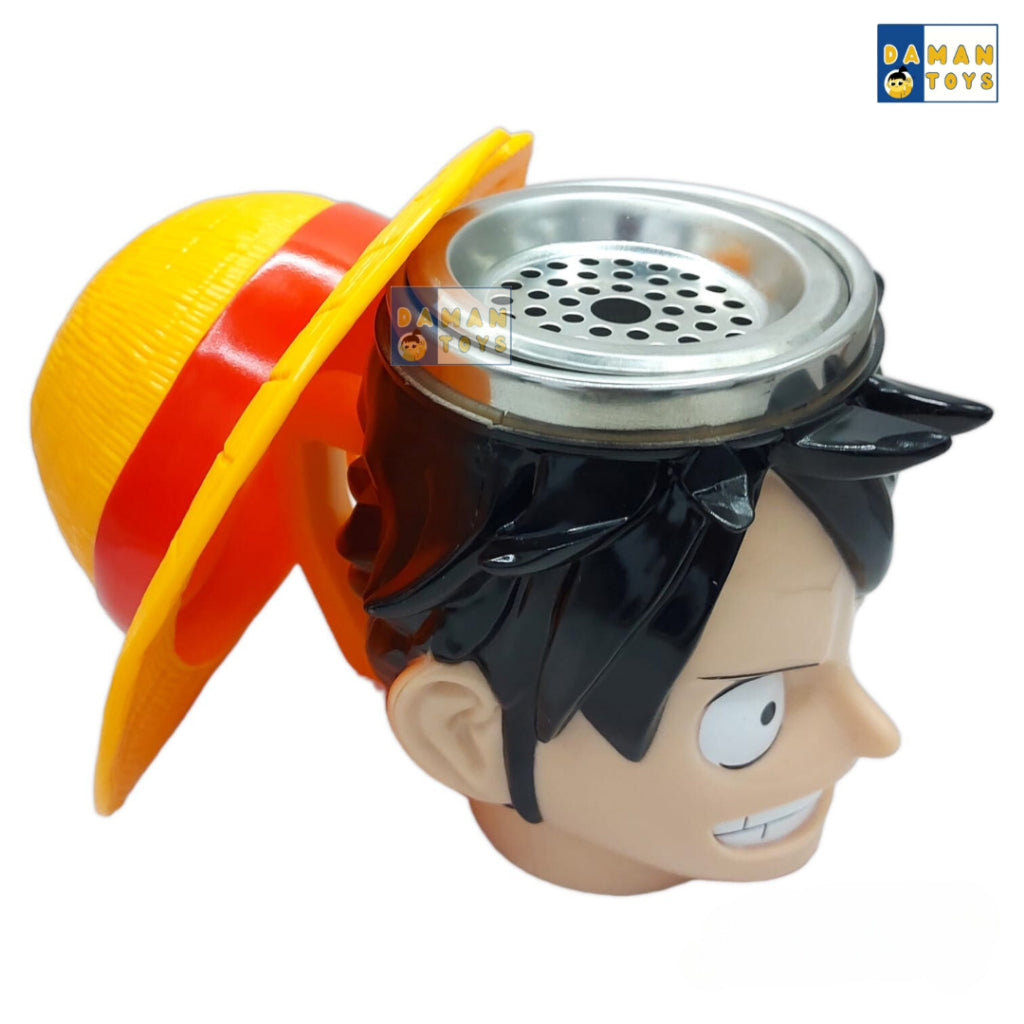 LUFFY STRAW HAT HEAD THERMAL INSULATION MUG - ONE PIECE