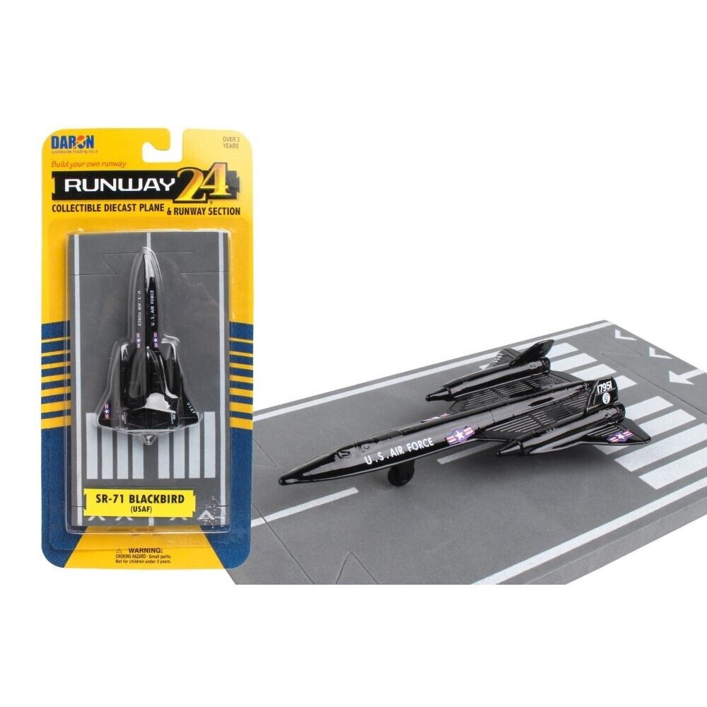 SR-71 BLACKBIRD USAF DARON SCALE PLANE