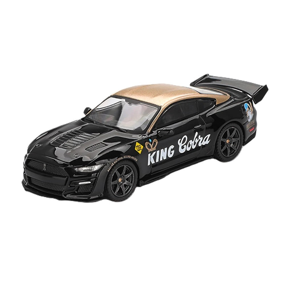 1/64 SHELBY GT500 DRAGON SNAKE CONCEPT (BLACK/GOLD) - MINI GT