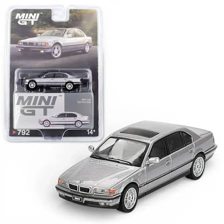 1/64 BMW 750IL ASPEN SILVER METALLIC - MINI GT