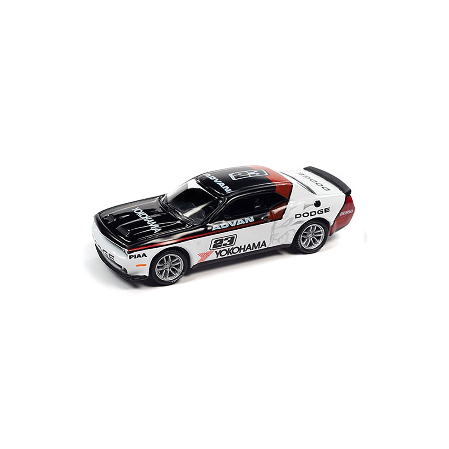1/64 2019 DODGE CHALLENGER SRT HELLCAT “YOKOHAMA” - AUTO WORLD
