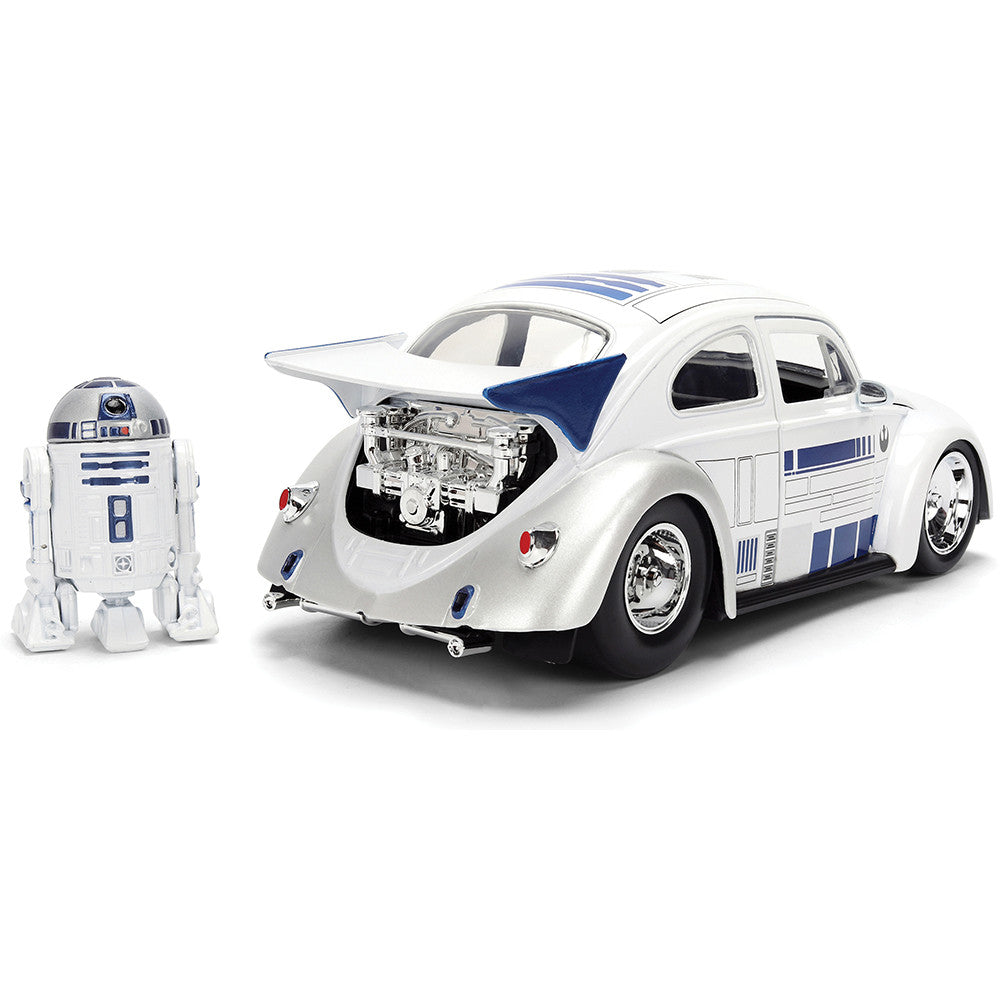 1/24 R2-D2 & 1959 VOLKSWAGEN DRAG BEETLE STAR WARS - JADA