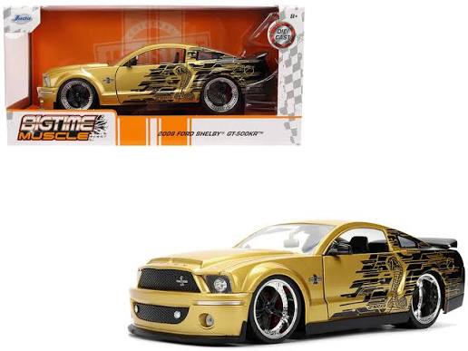 1/24 2008 FORD SHELBY GT-500KR - BIG TIME MUSCLE