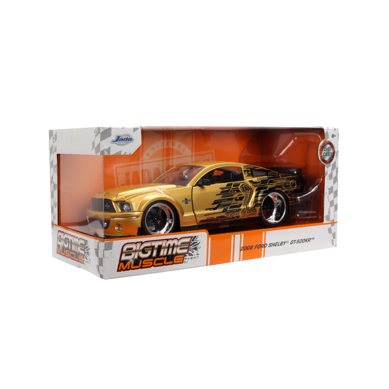 1/24 2008 FORD SHELBY GT-500KR - BIG TIME MUSCLE