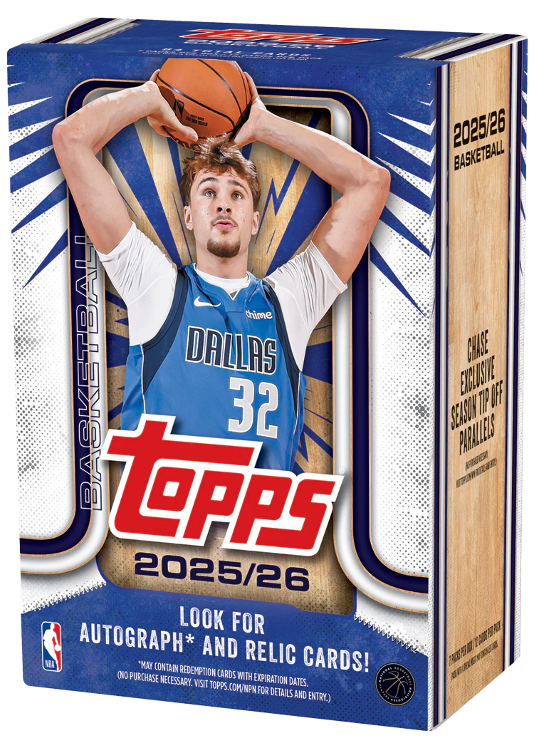 2025/26 Topps Basketball 7-Pack Blaster Box