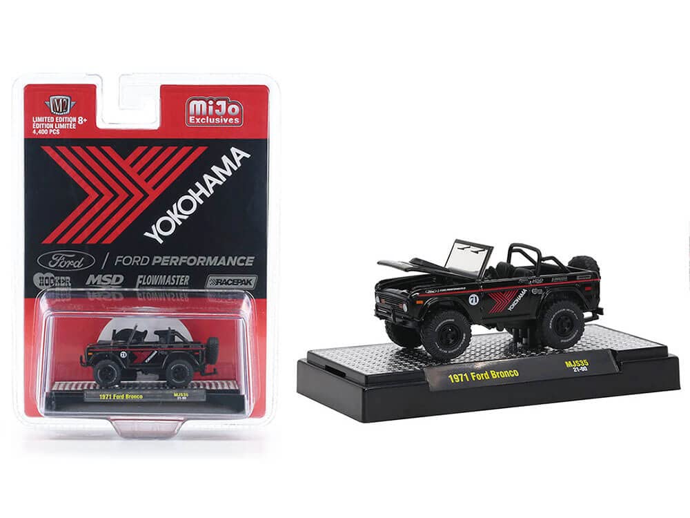 1/64 1971 FORD BRONCO “YOKOHAMA” - M2 MACHINES