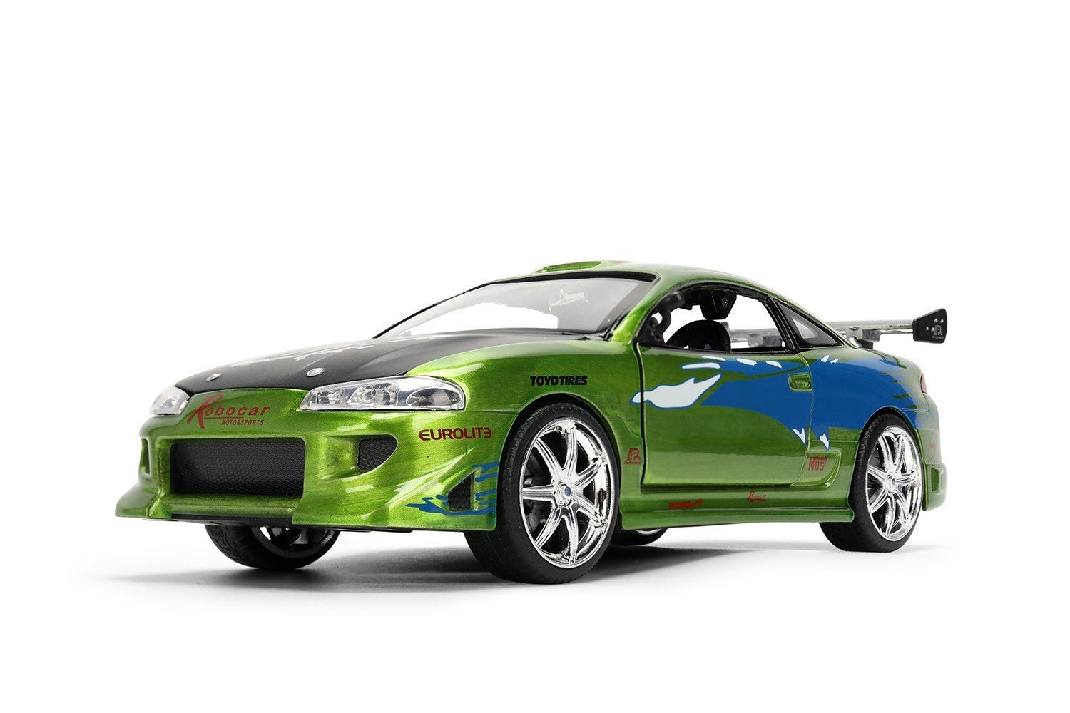 1/24 BRIAN’S MITSUBISHI ECLIPSE “COLOR BRUSH FINISH” 25 YEARS - FAST & FURIOUS