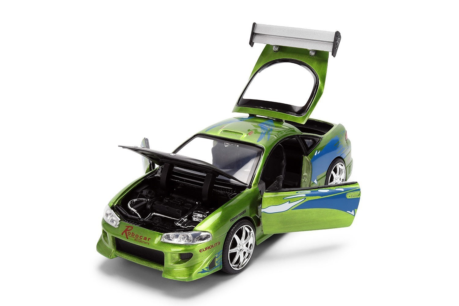 1/24 BRIAN’S MITSUBISHI ECLIPSE “COLOR BRUSH FINISH” 25 YEARS - FAST & FURIOUS