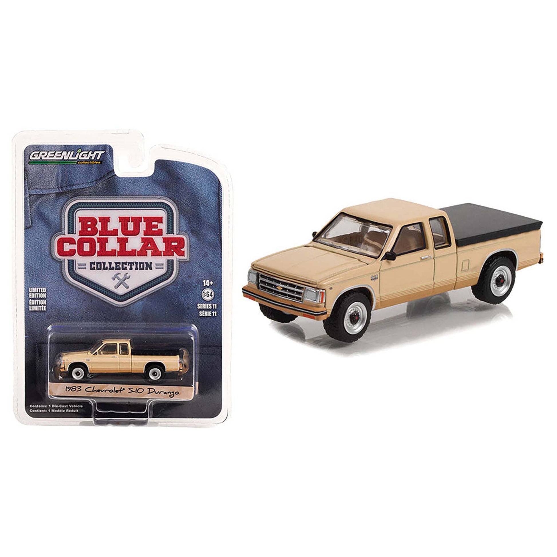 1/64 1983 CHEVROLET S-10 DURANGO “BLUE COLLAR COLLECTION” - GREENLIGHT