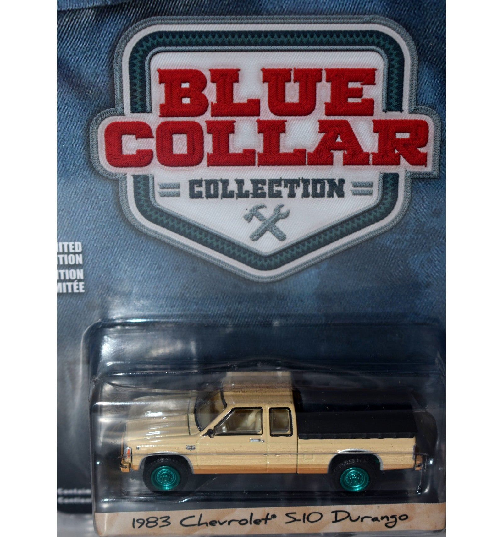 1/64 1983 CHEVROLET S-10 DURANGO “CHASE” “BLUE COLLAR COLLECTION” - GREENLIGHT