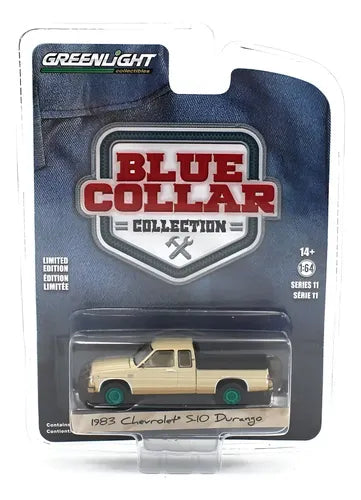 1/64 1983 CHEVROLET S-10 DURANGO “CHASE” “BLUE COLLAR COLLECTION” - GREENLIGHT