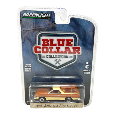 1/64 1978 GMC CABALLERO LAREDO “BLUE COLLAR COLLECTION” - GREENLIGHT