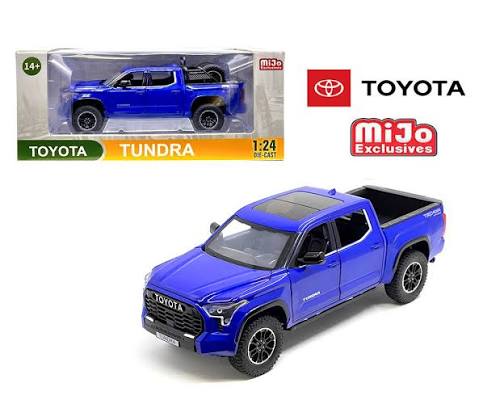 1/24 TOYOTA TUNDRA TRD OFF-ROAD BLUE - MIJO EXCLUSIVE