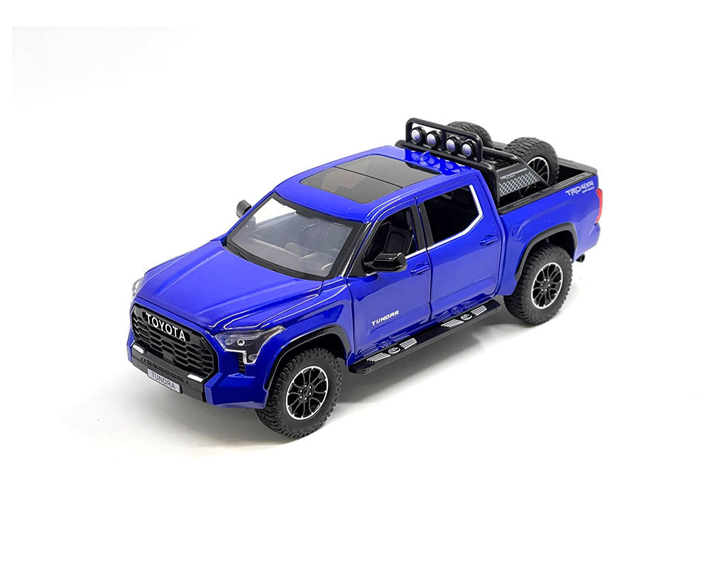 1/24 TOYOTA TUNDRA TRD OFF-ROAD BLUE - MIJO EXCLUSIVE