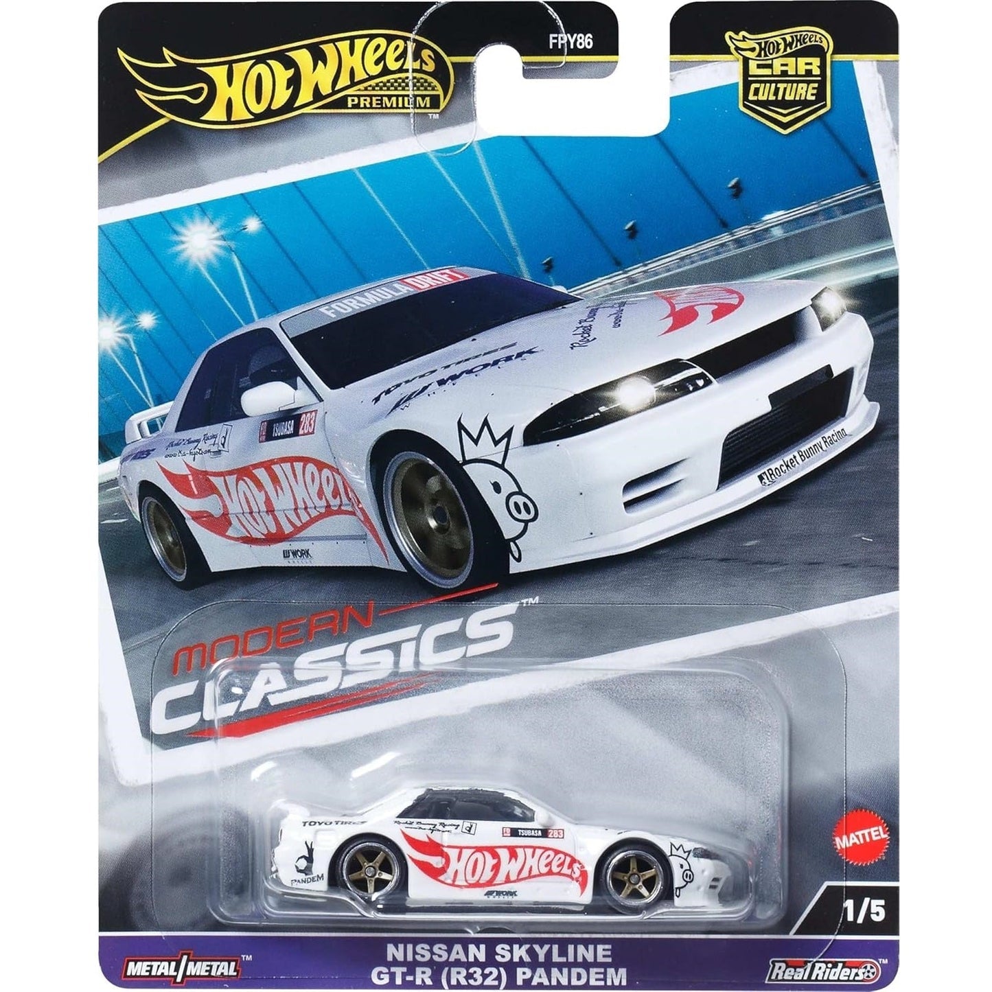 1/64 NISSAN SKYLINE GT-R (R32) PANDEM “MODERN CLASSICS” - HOT WHEELS