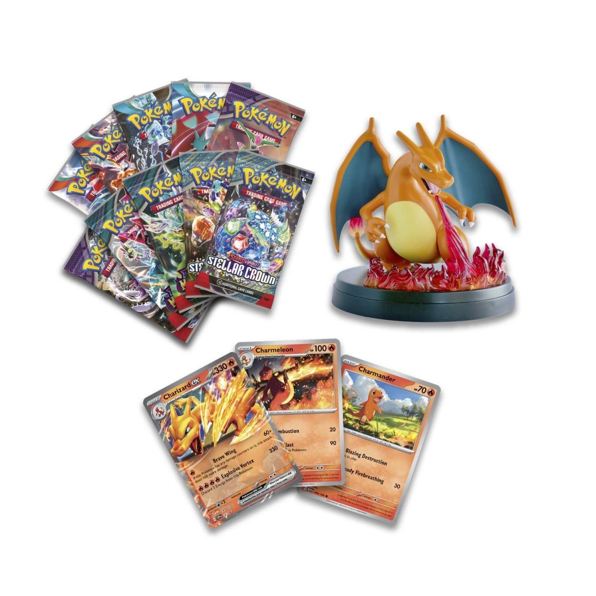 CHARIZARD EX SUPER-PREMIUM COLLECTION SPANISH VERSION - POKEMON