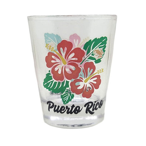 SHOT GLASS PUERTO RICO AMAPOLA DESIGN