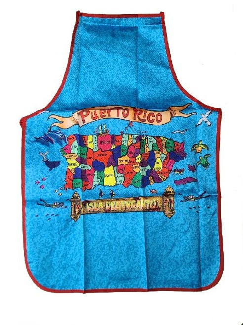 PUERTO RICO MUNICIPALITIES MAP APRON