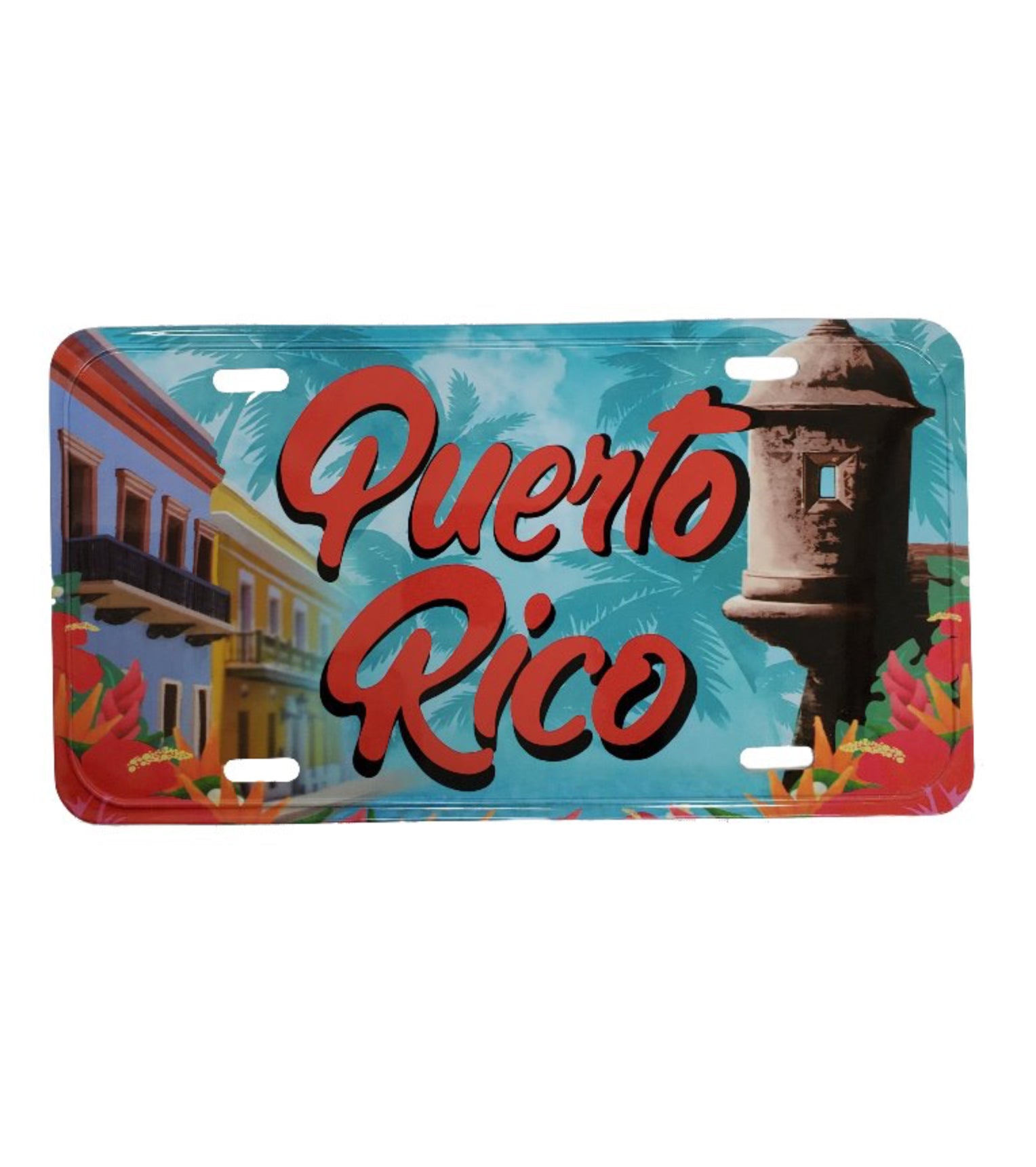 Tablilla Puerto Rico Viejo San Juan & Garita
