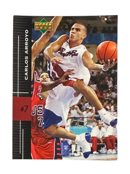 2005 UPPER DECK - Tarjeta deportiva de Carlos Arroyo (SET 5 TARJETAS )