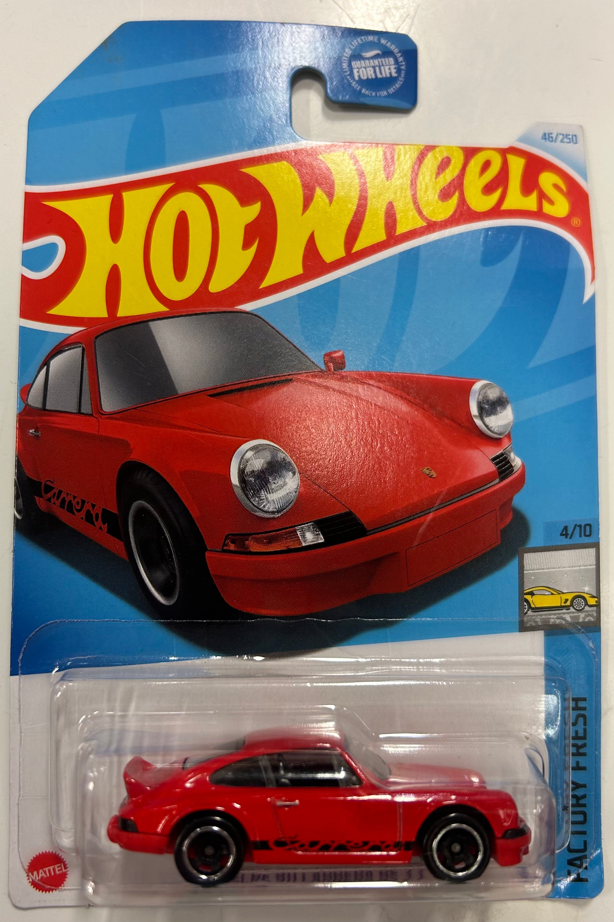 1/64 PORSCHE 911 CARRERA RS 2.7 CANDY RED - FACTORY FRESH