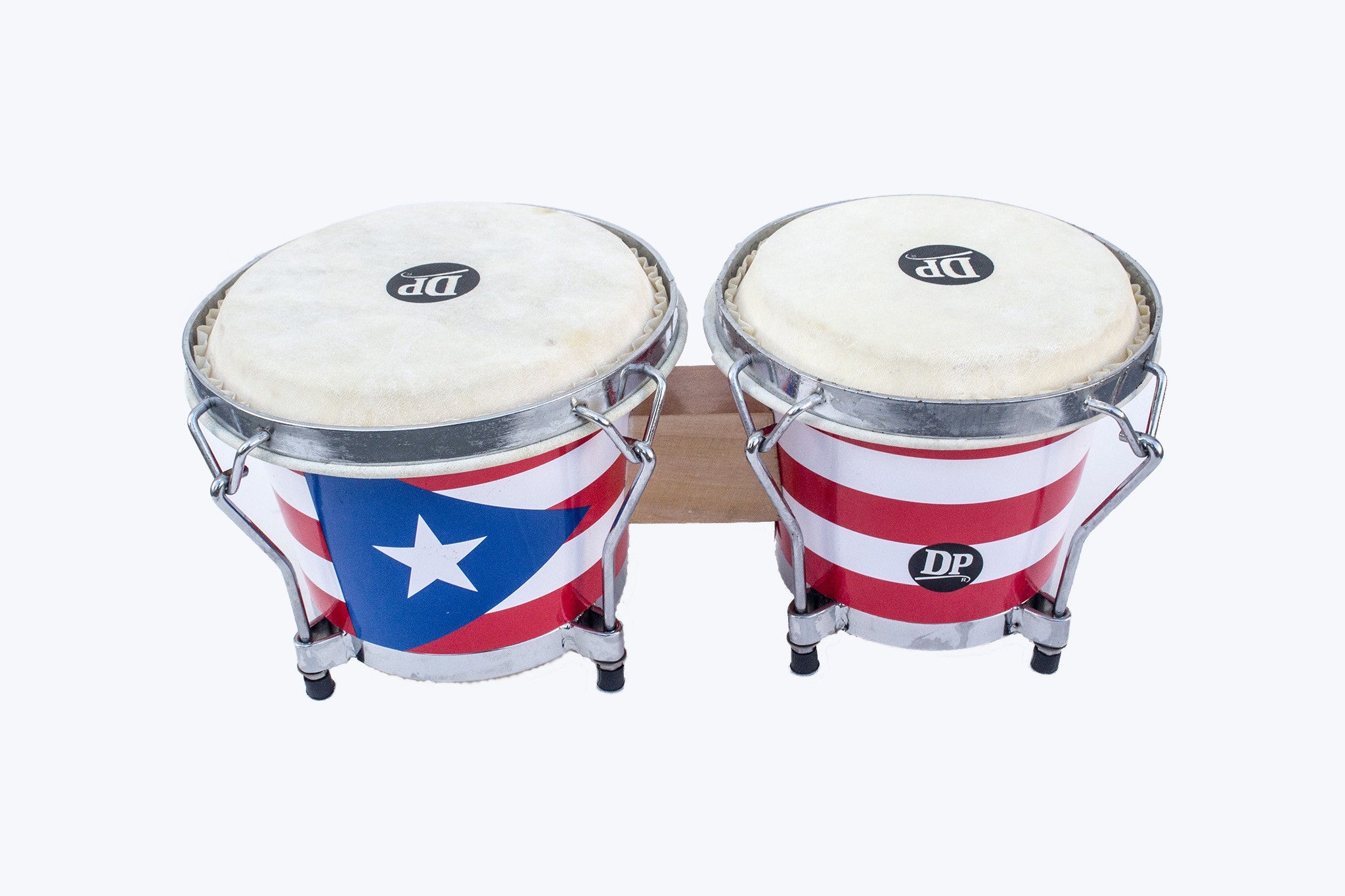 PROFESSIONAL LATIN BONGO - PUERTO RICO FLAG (Don Pablo)