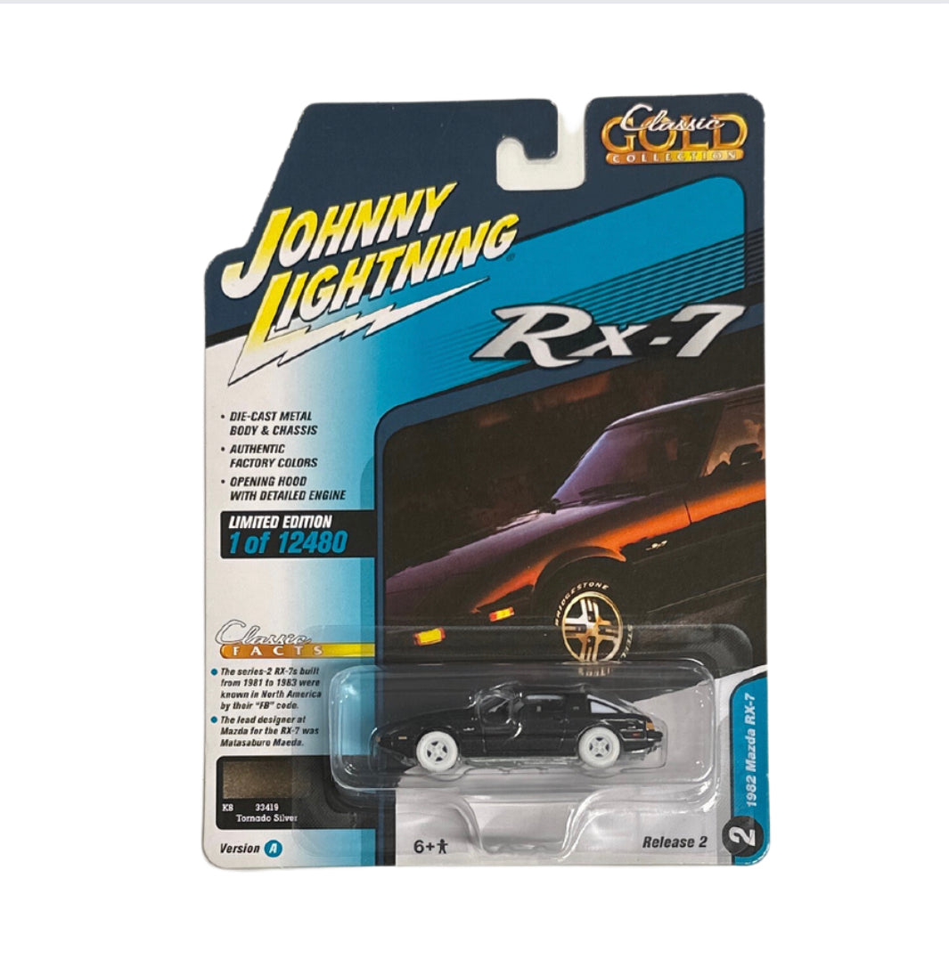 1/64 1982 MAZDA RX-7 "CHASE" - CLASSIC GOLD COLLECTION