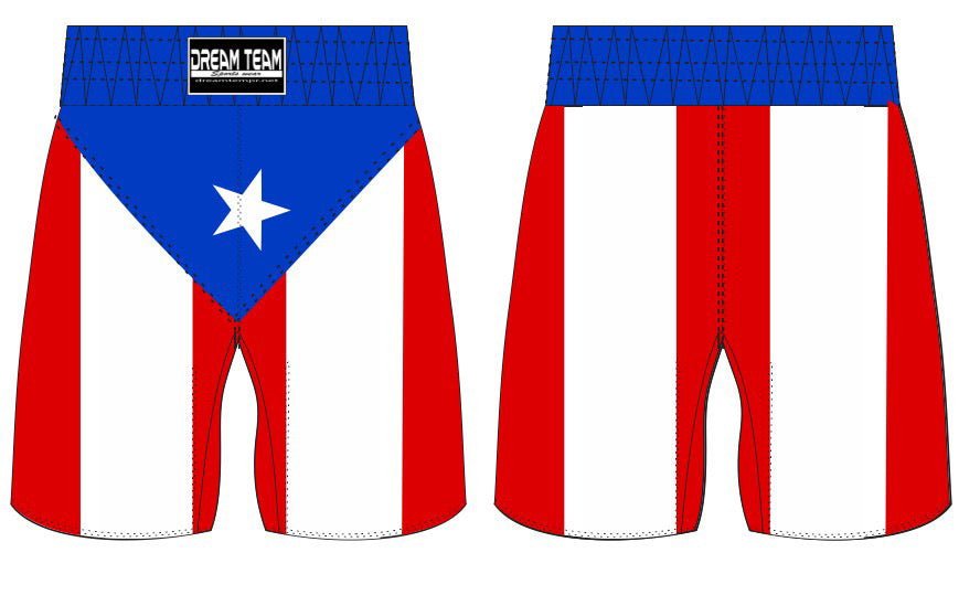 Pantalón de boxeo con la bandera