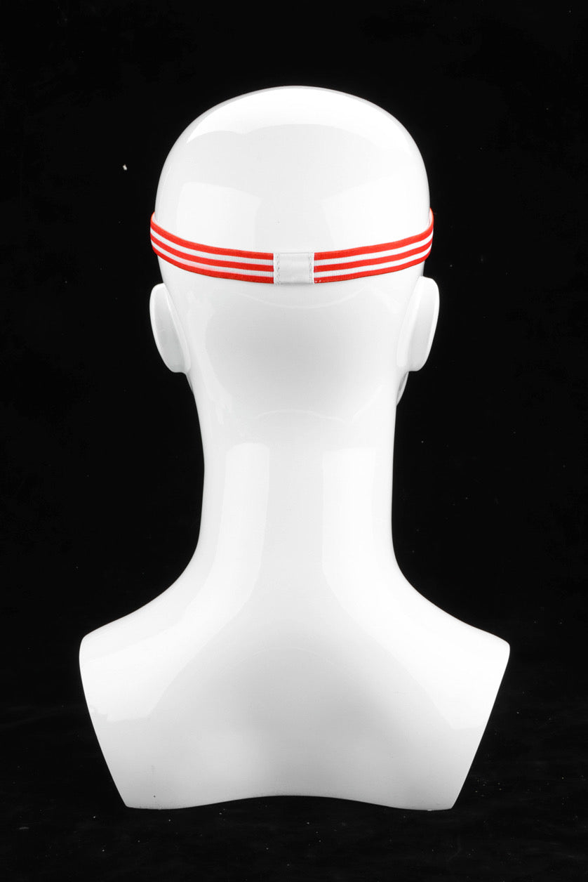 SPORT HEADBAND WITH PUERTO RICO FLAG