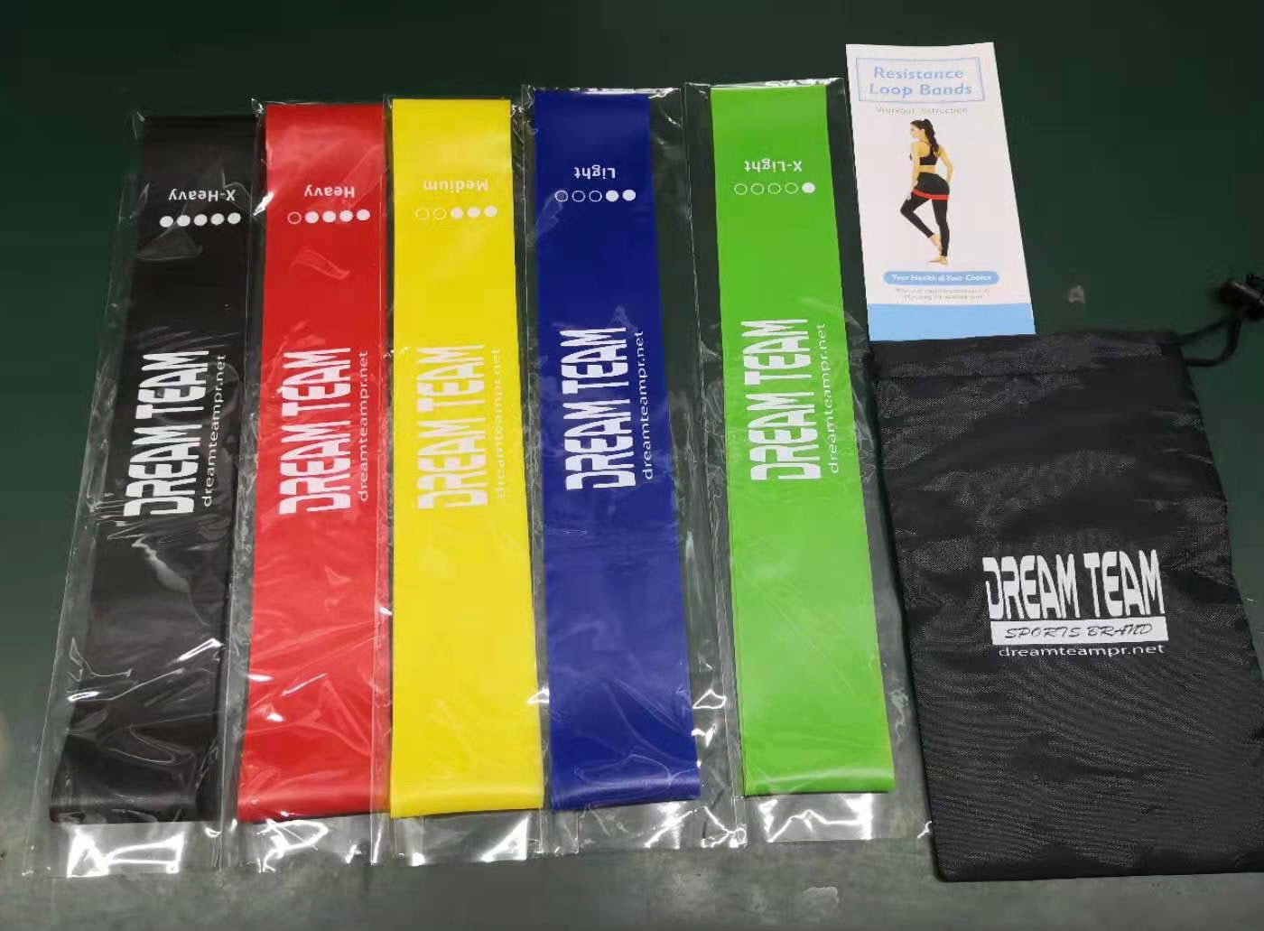 Banda elástica - Letsfit Bandas de Resistencia para Gimnasio en Casa