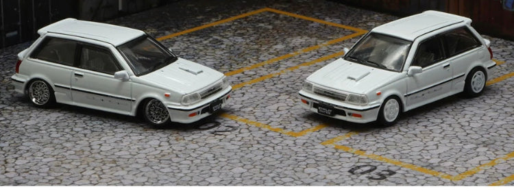 1/64 1988 TOYOTA STARLET TURBO - S -EP71 WHITE