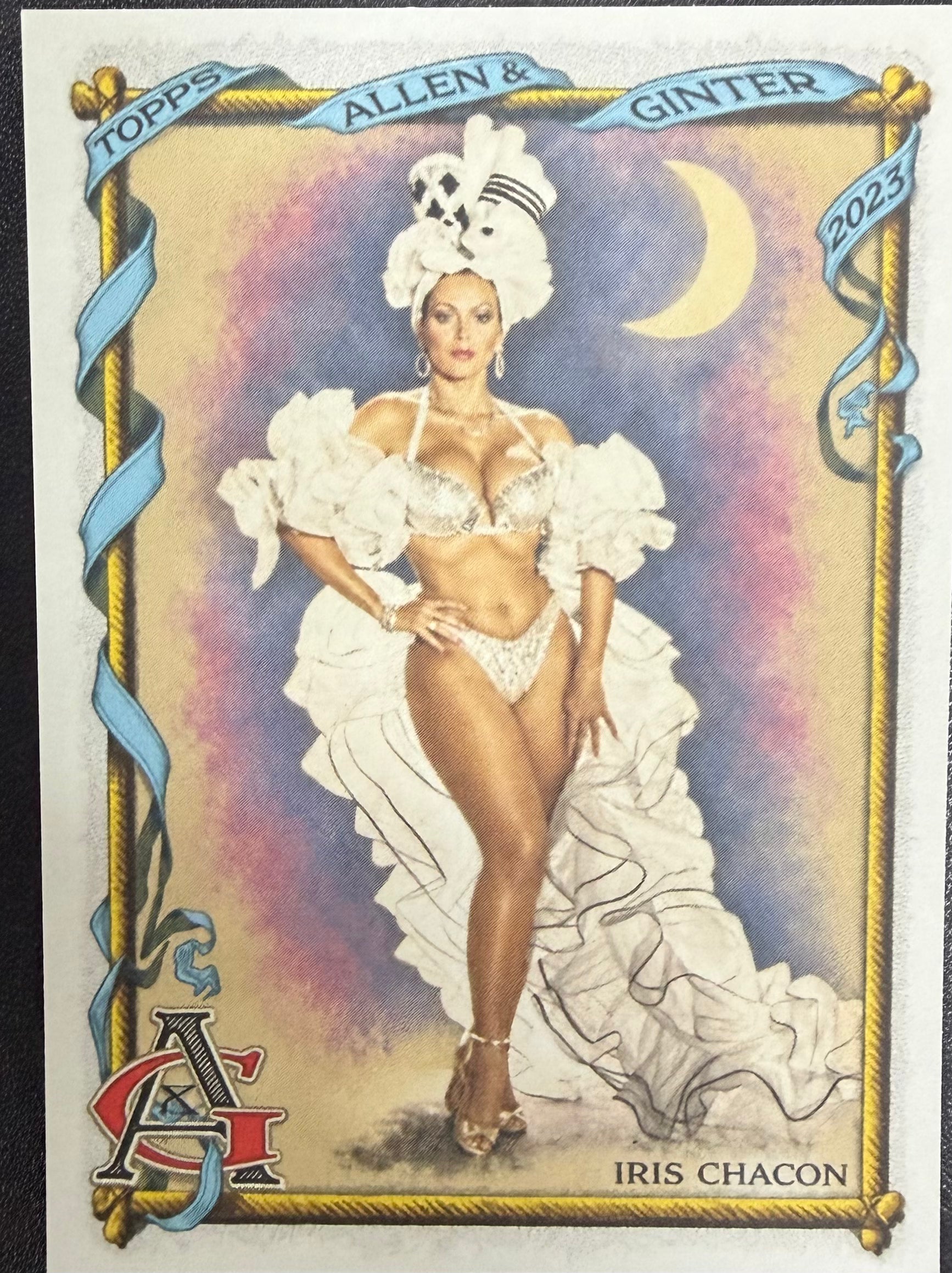 IRIS CHACON TRADING CARD / TARJETA COLECCIONABLE IRIS CHACON